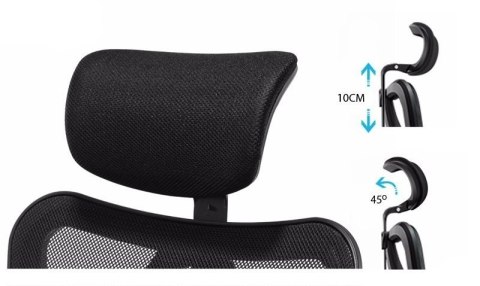 Fotel ergonomiczny ANGEL biurowy obrotowy eurOpa Fotel ergonomiczny ANGEL biurowy obrotowy eurOpa