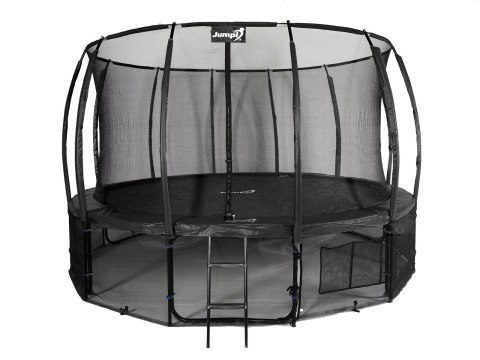 Trampolina Ogrodowa Jumpi 435cm/14FT Maxy Comfort Plus Czarna Z Wewnętrzną Siatką Trampolina Ogrodowa Jumpi 435cm/14FT Maxy Comfort Plus Czarna Z Wewnętrzną Siatką