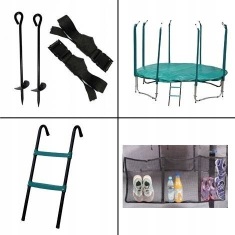 Trampolina Ogrodowa Jumpi 435cm/14FT Maxy Comfort Plus Żółta Z Wewnętrzną Siatką Trampolina Ogrodowa Jumpi 435cm/14FT Maxy Comfort Plus Żółta Z Wewnętrzną Siatką