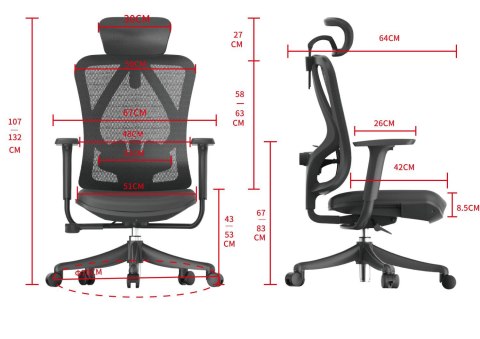 Fotel ergonomiczny ANGEL biurowy obrotowy Europa 2.0 Fotel ergonomiczny ANGEL biurowy obrotowy Europa 2.0
