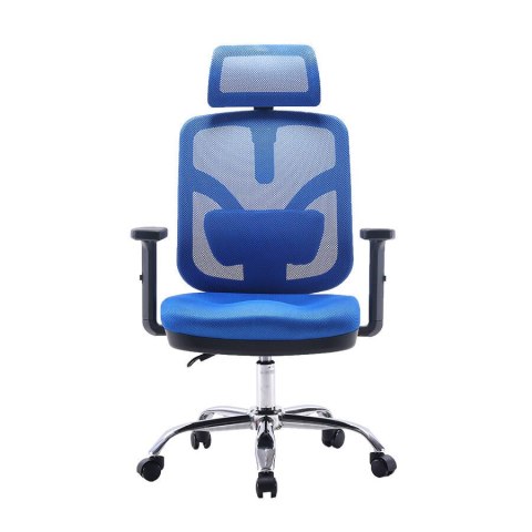 Fotel ergonomiczny ANGEL biurowy obrotowy jOkasta Niebieska Fotel ergonomiczny ANGEL biurowy obrotowy jOkasta Niebieska