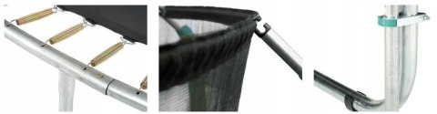 Trampolina Ogrodowa Jumpi 487cm/16FT Maxy Comfort Niebieska Z Wewnętrzną Siatką Trampolina Ogrodowa Jumpi 487cm/16FT Maxy Comfort Niebieska Z Wewnętrzną Siatką