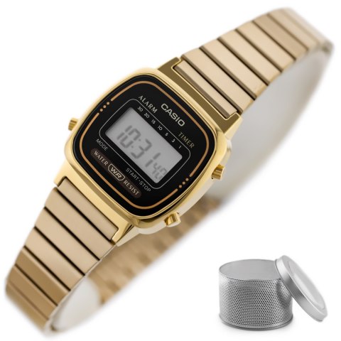 ZEGAREK DAMSKI CASIO LA670WGA-1 (zd597b) + BOX ZEGAREK DAMSKI CASIO LA670WGA-1 (zd597b) + BOX