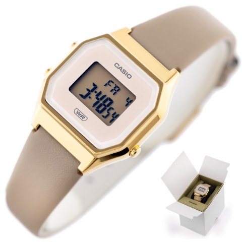 ZEGAREK DAMSKI CASIO Vintage Mini LA680WEGL-5EF + BOX ZEGAREK DAMSKI CASIO Vintage Mini LA680WEGL-5EF + BOX