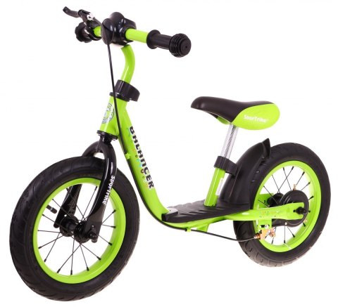 Rowerek biegowy SporTrike Balancer dla dzieci Zielony Pierwszy rowerek do Nauki jazdy Rowerek biegowy SporTrike Balancer dla dzieci Zielony Pierwszy rowerek do Nauki jazdy