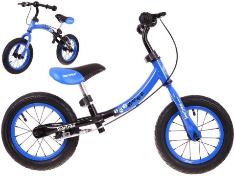 Rowerek biegowy dla dzieci Boomerang SporTrike Niebieski Nauki jazdy + Zmienny układ ramy Rowerek biegowy dla dzieci Boomerang SporTrike Niebieski Nauki jazdy + Zmienny układ ramy