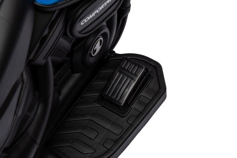 Motorek Chopper FASTER na akumulator dla dzieci Niebieski + Radio FM + Panel audio + LED Motorek Chopper FASTER na akumulator dla dzieci Niebieski + Radio FM + Panel audio + LED