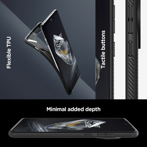 Spigen Liquid Air - Etui do OnePlus 12 (Matte Black) Spigen Liquid Air - Etui do OnePlus 12 (Matte Black)