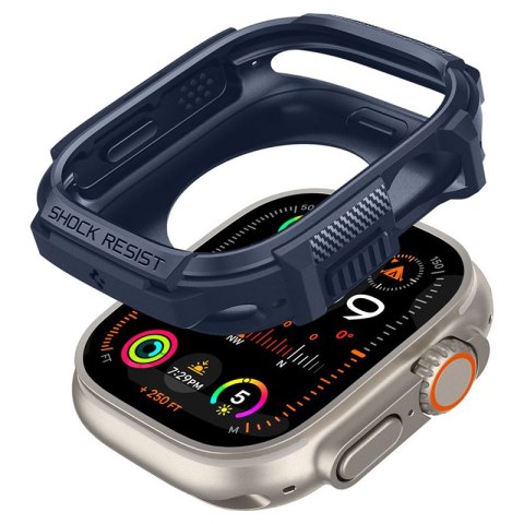 Spigen Rugged Armor - Obudowa do Apple Watch Ultra 1/2 49 mm (Navy Blue) Spigen Rugged Armor - Obudowa do Apple Watch Ultra 1/2 49 mm (Navy Blue)