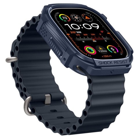 Spigen Rugged Armor - Obudowa do Apple Watch Ultra 1/2 49 mm (Navy Blue) Spigen Rugged Armor - Obudowa do Apple Watch Ultra 1/2 49 mm (Navy Blue)