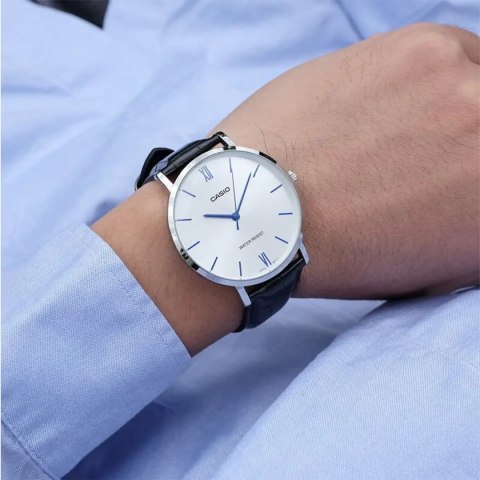 ZEGAREK MĘSKI CASIO MTP-VT01L-7B1UDF + BOX ZEGAREK MĘSKI CASIO MTP-VT01L-7B1UDF + BOX