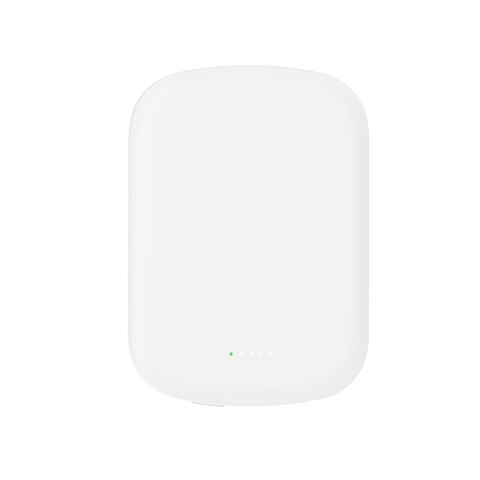 Crong MagSpot Power Bank - Bezprzewodowy power bank z MagSafe 5000mAh, USB-C 20W PD (biały) Crong MagSpot Power Bank - Bezprzewodowy power bank z MagSafe 5000mAh, USB-C 20W PD (biały)