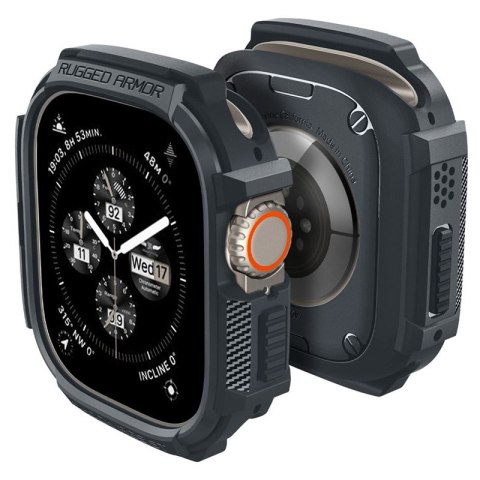 Spigen Rugged Armor - Obudowa do Apple Watch Ultra 1/2 49 mm (Dark Grey) Spigen Rugged Armor - Obudowa do Apple Watch Ultra 1/2 49 mm (Dark Grey)