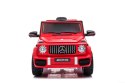 Mercedes AMG G63 dla dzieci Czerwony + Pilot