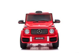 Mercedes AMG G63 dla dzieci Czerwony + Pilot