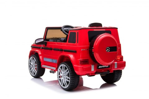 Mercedes AMG G63 dla dzieci Czerwony + Pilot Mercedes AMG G63 dla dzieci Czerwony + Pilot