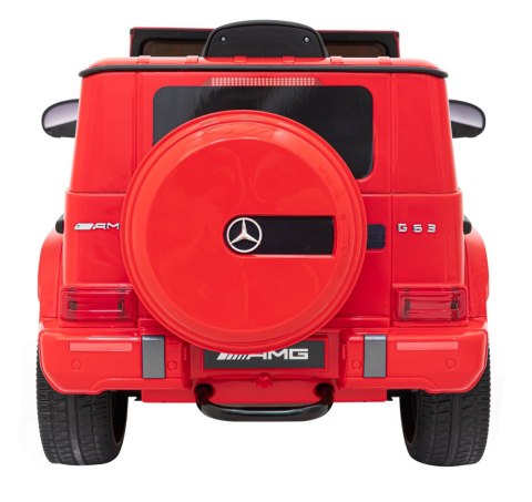 Mercedes AMG G63 dla dzieci Czerwony + Pilot Mercedes AMG G63 dla dzieci Czerwony + Pilot
