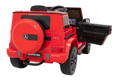 Mercedes AMG G63 dla dzieci Czerwony + Pilot Mercedes AMG G63 dla dzieci Czerwony + Pilot