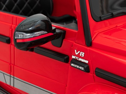 Mercedes AMG G63 dla dzieci Czerwony + Pilot Mercedes AMG G63 dla dzieci Czerwony + Pilot