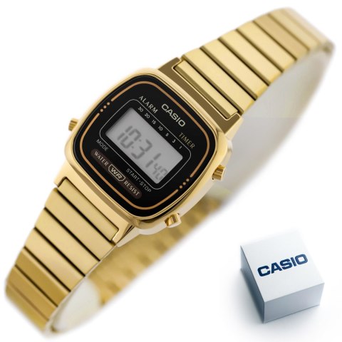 ZEGAREK DAMSKI CASIO LA670WGA-1 (zd597b) + BOX ZEGAREK DAMSKI CASIO LA670WGA-1 (zd597b) + BOX