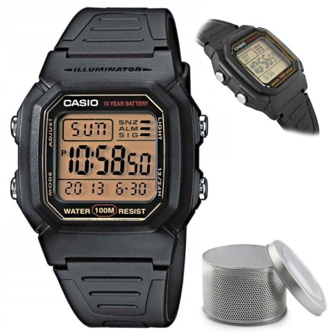 ZEGAREK MĘSKI CASIO W-800HG-9AVDF KLASYKA + BOX ZEGAREK MĘSKI CASIO W-800HG-9AVDF KLASYKA + BOX