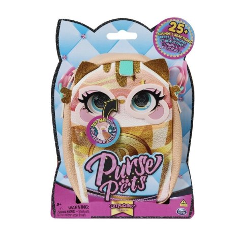 Spin Master Purse Pets Catpuchino Kotek 6064689 Spin Master Purse Pets Catpuchino Kotek 6064689