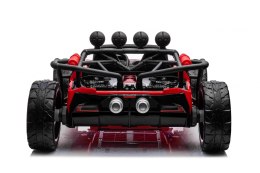 Auto Buggy Racing 5 na akumulator dla dzieci Czerwony + Silniki 2x200W + Pilot + Audio LED + Wolny Start