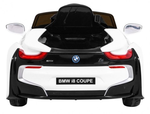 BMW I8 Lift Auto na akumulator Biały + Pilot BMW I8 Lift Auto na akumulator Biały + Pilot
