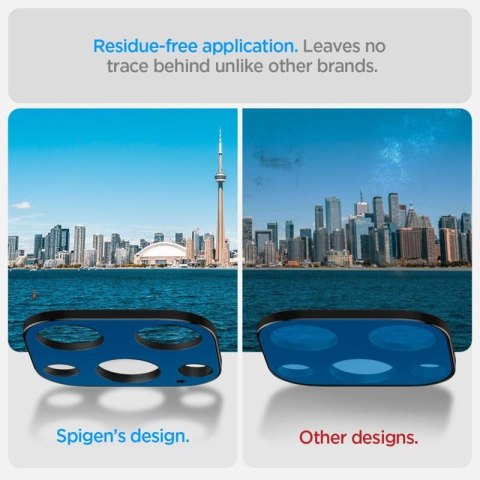 Spigen Optik.TR Camera Lens Protector 2-Pack - Szkło ochronne na obiektyw do iPhone 15 Pro / 15 Pro Max / iPhone 14 Pro / 14 Pro Spigen Optik.TR Camera Lens Protector 2-Pack - Szkło ochronne na obiektyw do iPhone 15 Pro / 15 Pro Max / iPhone 14 Pro / 14 Pro
