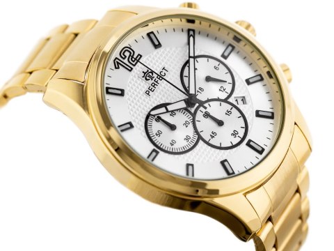 ZEGAREK MĘSKI PERFECT CH01M - CHRONOGRAF (zp355c) + BOX ZEGAREK MĘSKI PERFECT CH01M - CHRONOGRAF (zp355c) + BOX