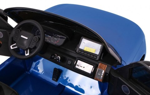 Range Rover HSE Lakierowane Autko dla 2 dzieci Niebieski + Pilot + Panel audio + LED Range Rover HSE Lakierowane Autko dla 2 dzieci Niebieski + Pilot + Panel audio + LED