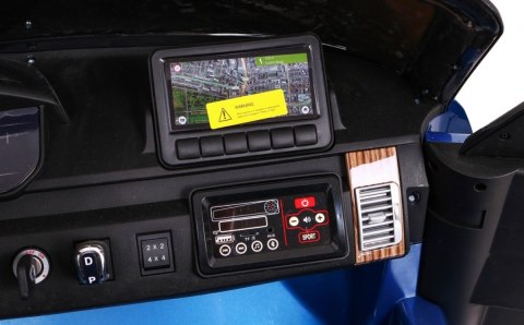 Range Rover HSE Lakierowane Autko dla 2 dzieci Niebieski + Pilot + Panel audio + LED Range Rover HSE Lakierowane Autko dla 2 dzieci Niebieski + Pilot + Panel audio + LED