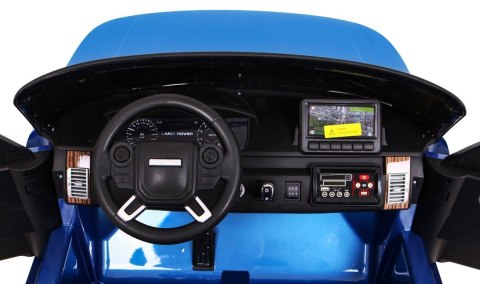 Range Rover HSE Lakierowane Autko dla 2 dzieci Niebieski + Pilot + Panel audio + LED Range Rover HSE Lakierowane Autko dla 2 dzieci Niebieski + Pilot + Panel audio + LED