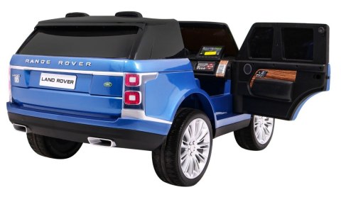 Range Rover HSE Lakierowane Autko dla 2 dzieci Niebieski + Pilot + Panel audio + LED Range Rover HSE Lakierowane Autko dla 2 dzieci Niebieski + Pilot + Panel audio + LED