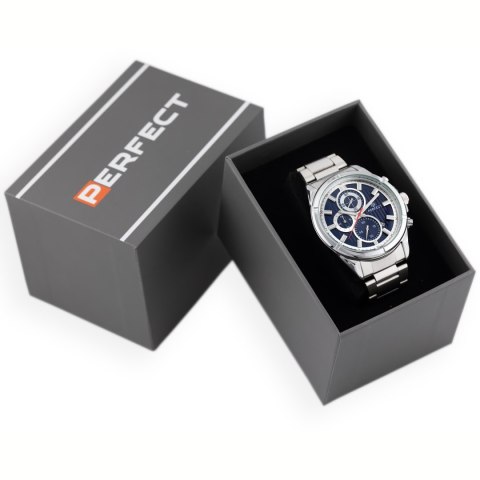 ZEGAREK MĘSKI PERFECT CH03M - CHRONOGRAF (zp358e) + BOX ZEGAREK MĘSKI PERFECT CH03M - CHRONOGRAF (zp358e) + BOX
