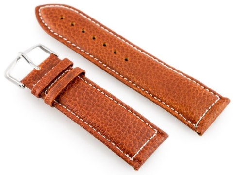 Pasek skórzany do zegarka W71 - brązowy - 24mm Pasek skórzany do zegarka W71 - brązowy - 24mm