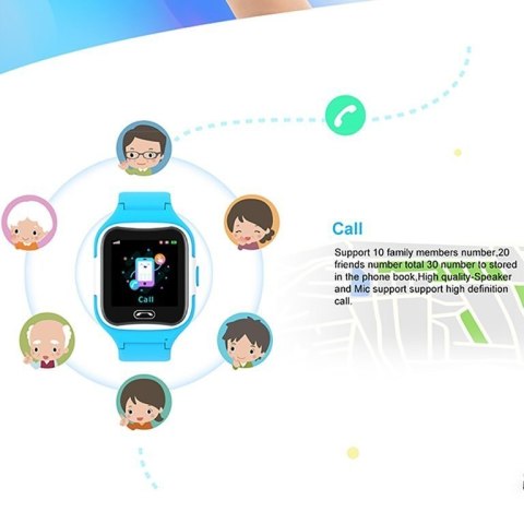 SMARTWATCH DZIECIĘCY PACIFIC 08-1 KIDS - blue (sy002c) SMARTWATCH DZIECIĘCY PACIFIC 08-1 KIDS - blue (sy002c)