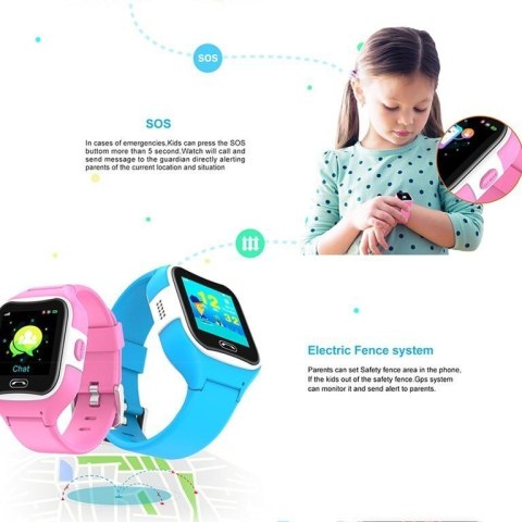 SMARTWATCH DZIECIĘCY PACIFIC 08-1 KIDS - blue (sy002c) SMARTWATCH DZIECIĘCY PACIFIC 08-1 KIDS - blue (sy002c)