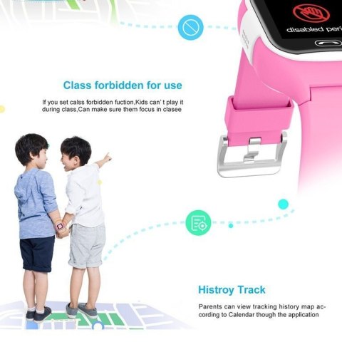 SMARTWATCH DZIECIĘCY PACIFIC 08-1 KIDS - blue (sy002c) SMARTWATCH DZIECIĘCY PACIFIC 08-1 KIDS - blue (sy002c)
