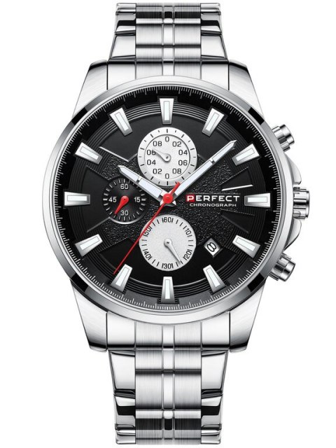 ZEGAREK MĘSKI PERFECT M503CH - CHRONOGRAF (zp370c) + BOX ZEGAREK MĘSKI PERFECT M503CH - CHRONOGRAF (zp370c) + BOX