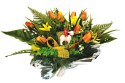 WIELKANOCNY STROIK NA POMNIK WIĄZANKA KWIATY TULIPANY BARANEK NA CMENTARZ