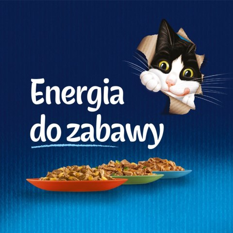 FELIX Sensations wołowina, kurczak - mokra karma dla kota - 4x 85g FELIX Sensations wołowina, kurczak - mokra karma dla kota - 4x 85g