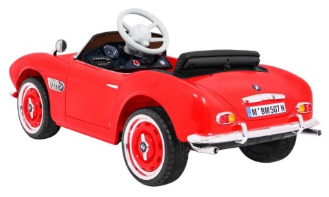 Autko BMW 507 Retro elektryczne dla dzieci Czerwony Roadster Autko BMW 507 Retro elektryczne dla dzieci Czerwony Roadster