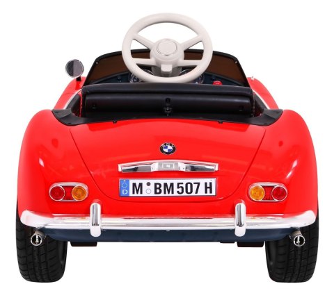 Autko BMW 507 Retro elektryczne dla dzieci Czerwony Roadster Autko BMW 507 Retro elektryczne dla dzieci Czerwony Roadster