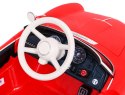 Autko BMW 507 Retro elektryczne dla dzieci Czerwony Roadster