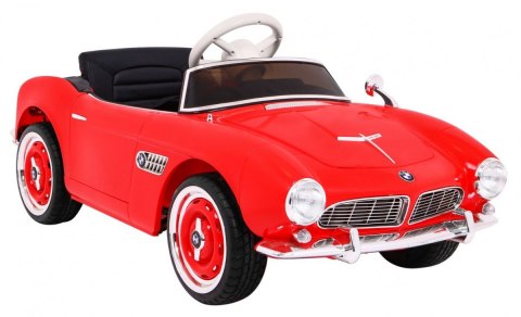 Autko BMW 507 Retro elektryczne dla dzieci Czerwony Roadster Autko BMW 507 Retro elektryczne dla dzieci Czerwony Roadster