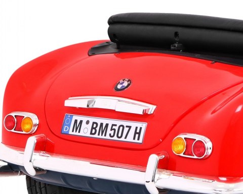 Autko BMW 507 Retro elektryczne dla dzieci Czerwony Roadster Autko BMW 507 Retro elektryczne dla dzieci Czerwony Roadster