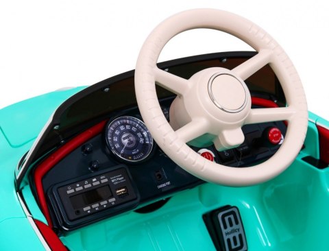 Autko BMW 507 Retro elektryczne dla dzieci Zielony + Audio LED + Pilot + Ekoskóra + EVA + Wolny Start Autko BMW 507 Retro elektryczne dla dzieci Zielony + Audio LED + Pilot + Ekoskóra + EVA + Wolny Start