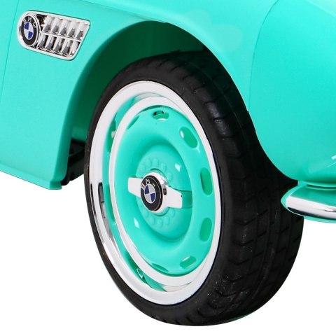 Autko BMW 507 Retro elektryczne dla dzieci Zielony + Audio LED + Pilot + Ekoskóra + EVA + Wolny Start Autko BMW 507 Retro elektryczne dla dzieci Zielony + Audio LED + Pilot + Ekoskóra + EVA + Wolny Start