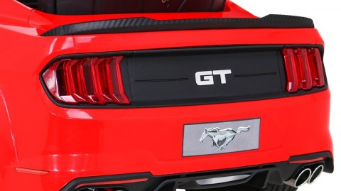 Autko Ford Mustang GT na akumulator dla dzieci Czerwony + Regulacja siedzenia + Audio LED + EVA + Wolny Start Autko Ford Mustang GT na akumulator dla dzieci Czerwony + Regulacja siedzenia + Audio LED + EVA + Wolny Start